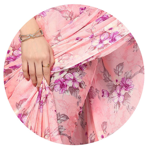 Vasthrlay Fashion Chiffon Georgette Dusty Ethnic Wear