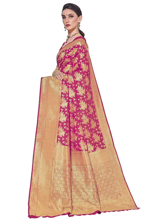 Vasthrlay Banarasi Gs Red Ethnic Wear