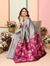 VasthrlayKanjivaram Banarasi Unstitched Mustard Free Ethnic Wear