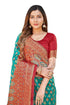 Vasthrlay Banarasi Premium Red Ethnic Wear