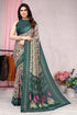 Vasthrlay Fashion Chiffon Dusty Turquoise Ethnic Wear