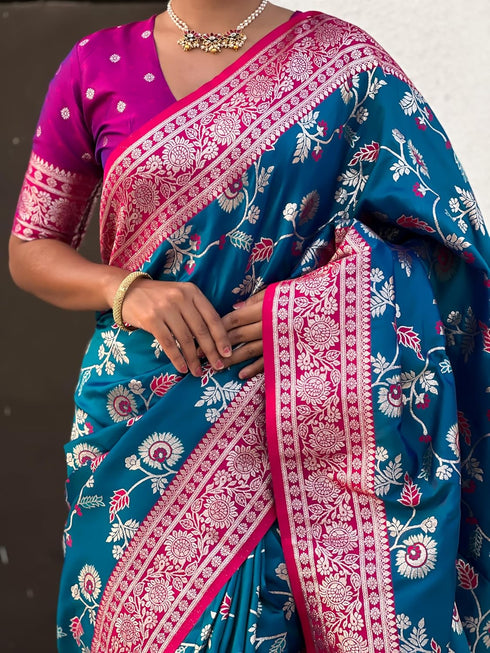 Vasthrlay Kanjivaram Woven Blouse Ethnic Wear