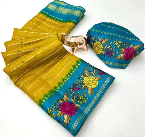 Vasthrlay Kashmiri Saree Unstitched