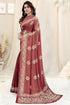 Vasthrlay Fashion Chiffon Printed Parrot Ethnic Wear