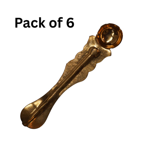 Copper Achmani Spoon Set of 6