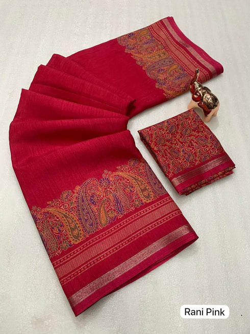 Vasthrlay Saree Floral Printed