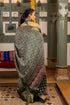 Vasthrlay Fashion Paisley Printed Grey Ethnic Wear