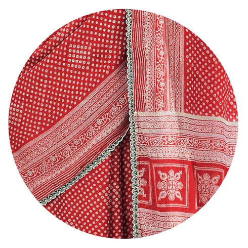 Vasthrlay Fashion Chiffon Paisley Printed Ethnic Wear
