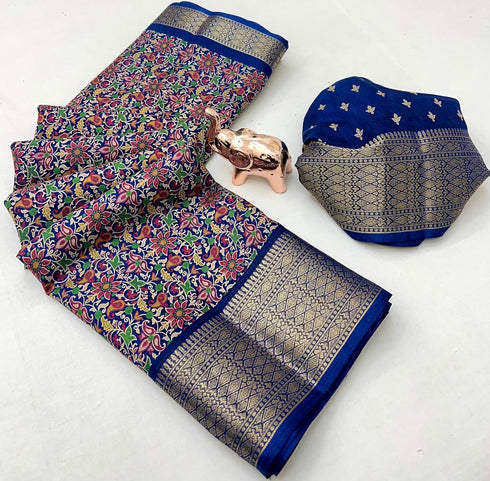 Vasthrlay Silk Saree Unstitched