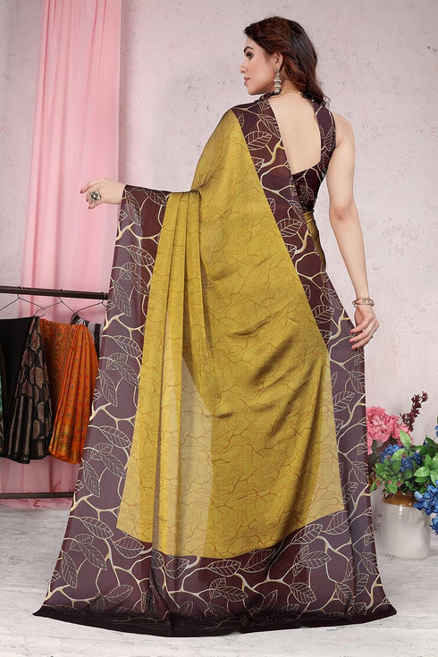 Vasthrlay Fashion Chiffon Printed Ethnic Wear