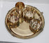 Pure Brass 6 Pcs Dinner Set |Thali Set