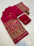 Vasthrlay Silk Saree Dark Blue