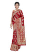 Vasthrlay Banarasi Blouse Bridal Red Ethnic Wear