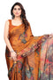 Vasthrlay Fashion Chiffon Dusty Turquoise Ethnic Wear