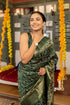 Vasthrlay Fashion Paisley Printed Grey Ethnic Wear