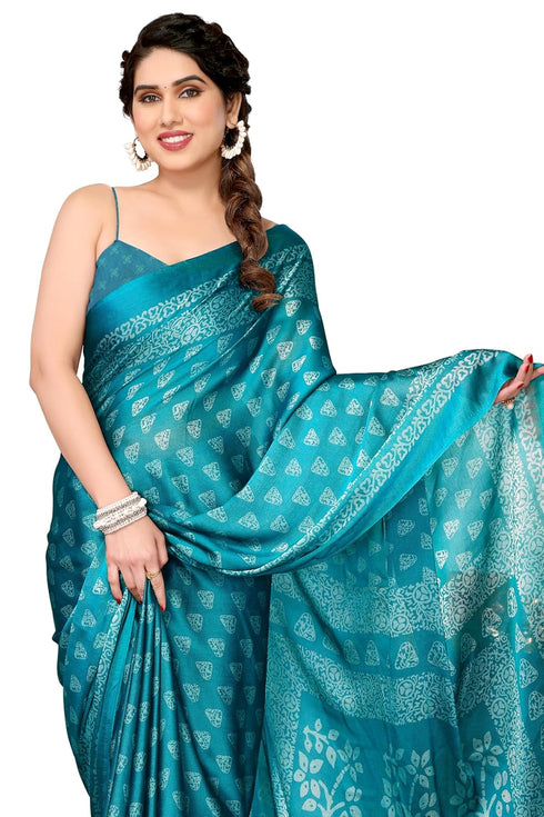 Vasthrlay Fashion Chiffon Printed Ethnic Wear