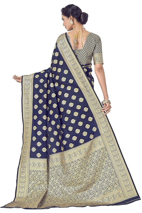 Vasthrlay Banarasi Gs Bridal Rama Ethnic Wear