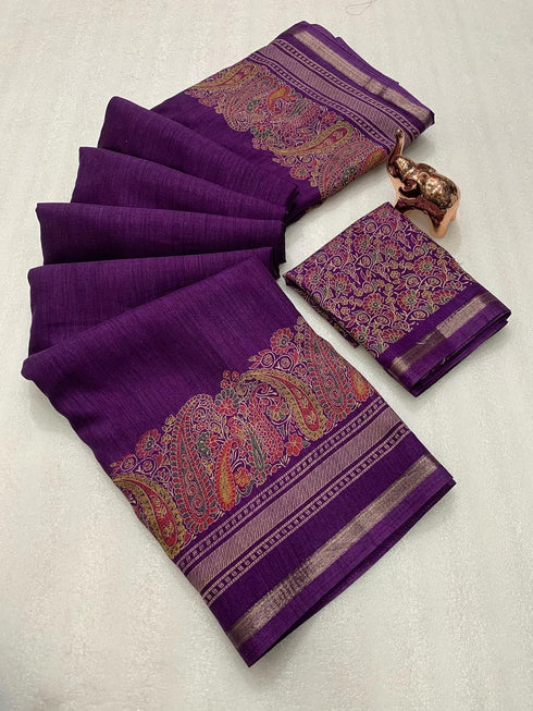Vasthrlay Saree Kashmiri Floral