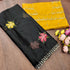 Vasthrlay Vichitra Embroidery Brown Black