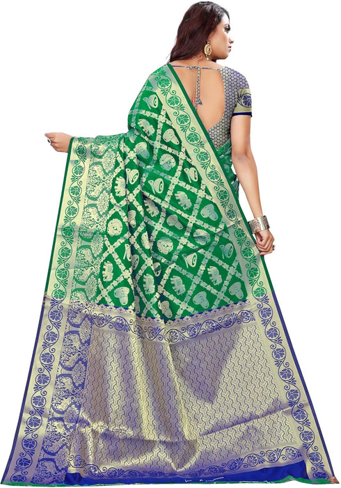 Vasthrlay Banarasi Unstiched Ethnic Wear