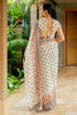 Vasthrlay Fashion Assamese Digital Cream Ethnic Wear