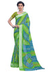 Vasthrlay Bandhani Chiffon Blue Ethnic Wear