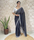 Vasthrlay Georgette Embellishments Scalloped Traditional