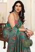 Vasthrlay Fashion Chiffon Georgette Beige Ethnic Wear