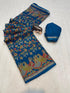 Vasthrlay Tussar Kalamkari Designer