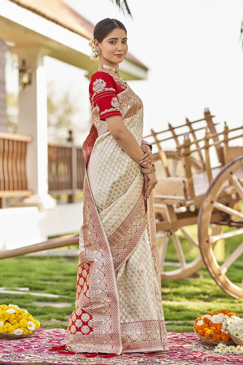 Vasthrlay Adorable Pattern Banarasi Piece Mn1738