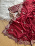 Vasthrlay Georgette Embroidery Unstitch