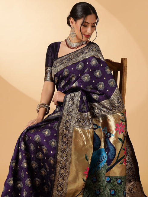 Vasthrlay Paithani Saree