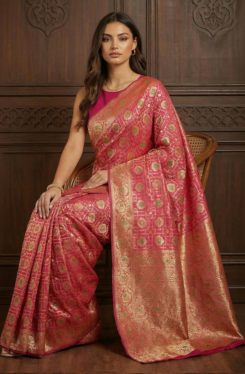 Vasthrlay Jacquard Saree