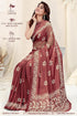 Vasthrlay Fashion Chiffon Printed Parrot Ethnic Wear