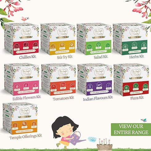 Bombay Greens Sow Grow Eat Repeat Kit