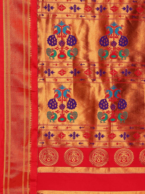Vasthrlay Paithani Bottle Saree