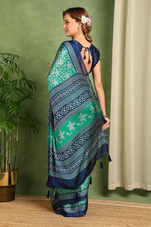 Vasthrlay Fashion Chiffon Printed Ethnic Wear