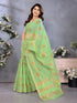 VasthrlayManipuri Unstitched Shagun Yellow Free Ethnic Wear