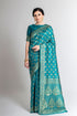 Vasthrlay Magenta Banarasi Saree
