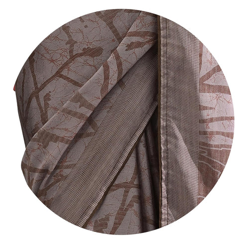 Vasthrlay Fashion Chiffon Geometric Printed Ethnic Wear