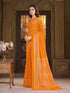 Vasthrlay Georgette Unstitched Saree