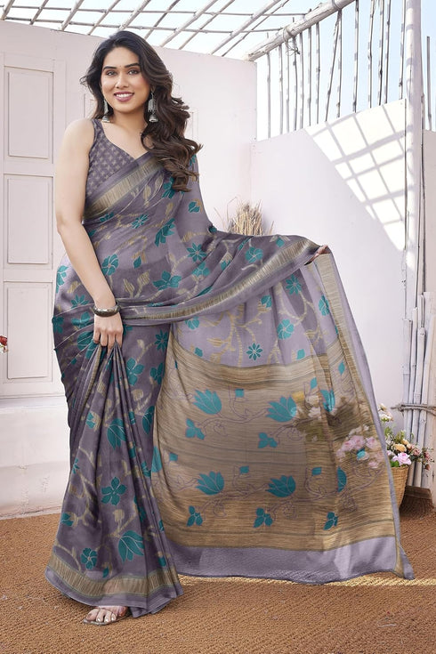 Vasthrlay Fashion Chiffon Printed Ethnic Wear