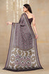 Vasthrlay Fashion Chiffon Turquoise Ethnic Wear