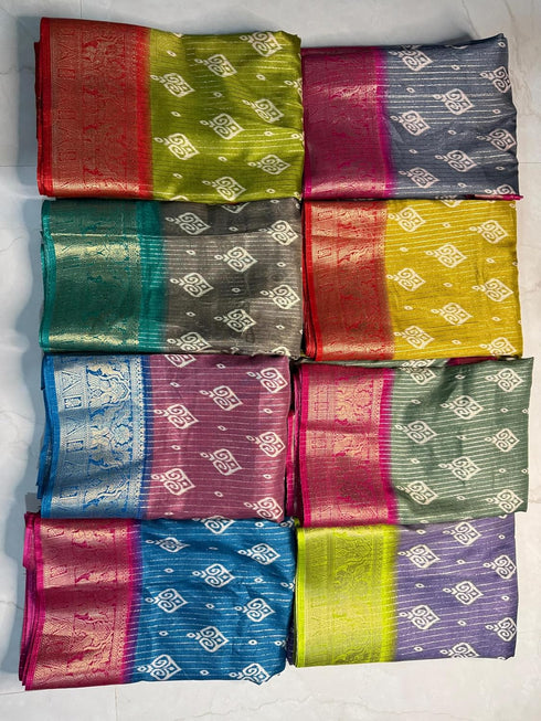 Vasthrlay Silk Saree Unstitched