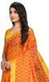 Vasthrlay Cotton Printed Green Saree