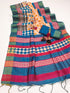 Vasthrlay Tussar Printed Conrast