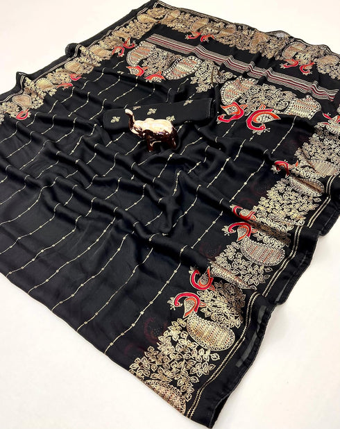 Vasthrlay Georgette Peacock