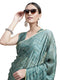 Vasthrlay Fashion Georgette Sequins Navy Ethnic Wear
