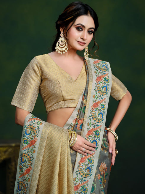 Vasthrlay Floral Saree