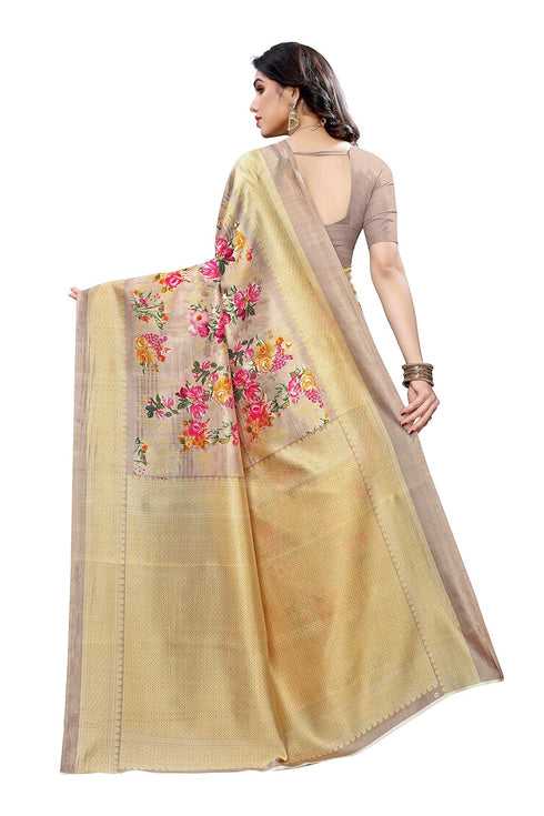 Vasthrlay Blouse Piece Air Grey Ethnic Wear